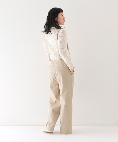 JOURNAL STANDARD relume（ジャーナルスタンダード　レリューム）の「ストラップ2wayワイドパンツ◆（その他パンツ・レディース・ホワイト/ベージュ/ライトグリーン・FREE）」の7枚目の写真