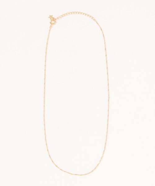 SLOBE IENA（スローブイエナ）の「SLOBE IENA サージカルチェーンネックレス（ネックレス・レディース・ゴールド/ゴールド系その他・FREE）」の5枚目の写真