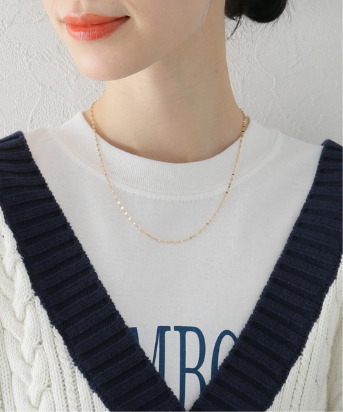 SLOBE IENA（スローブイエナ）の「SLOBE IENA サージカルチェーンネックレス（ネックレス・レディース・ゴールド/ゴールド系その他・FREE）」の3枚目の写真