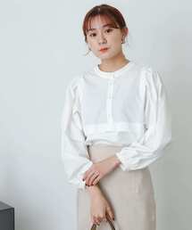 SENSE OF PLACE by URBAN RESEARCH | ボリュームスリーブドッキングトップ(Tシャツ/カットソー)