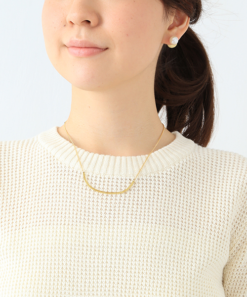 B:MING by BEAMS（ビーミングバイビームス）の「★2 ビーミング by ビームス / ワッフル編みプルオーバー（ニット/セーター・レディース・オフホワイト/トップグレー/ターコイズブルー/オレンジ・ONE SIZE）」の13枚目の写真