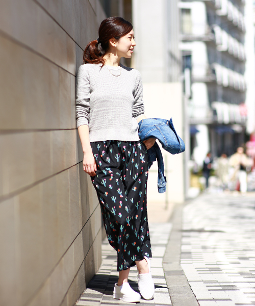 B:MING by BEAMS（ビーミングバイビームス）の「★2 ビーミング by ビームス / ワッフル編みプルオーバー（ニット/セーター・レディース・オフホワイト/トップグレー/ターコイズブルー/オレンジ・ONE SIZE）」の18枚目の写真