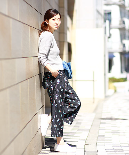 B:MING by BEAMS（ビーミングバイビームス）の「★2 ビーミング by ビームス / ワッフル編みプルオーバー（ニット/セーター・レディース・オフホワイト/トップグレー/ターコイズブルー/オレンジ・ONE SIZE）」の19枚目の写真