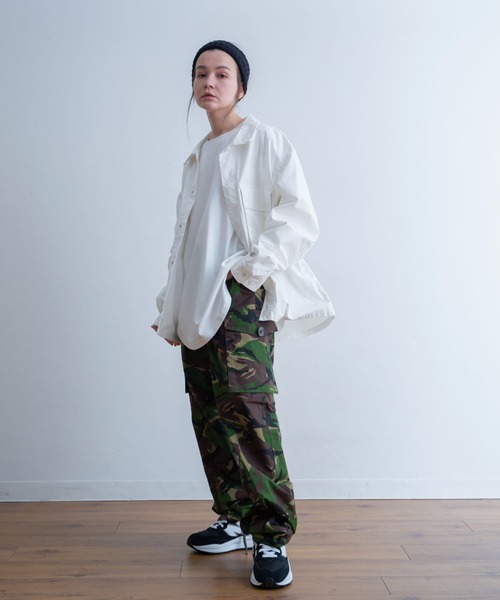 MILITARY（ミリタリー）の「BRITISH ARMY DEAD STOCK ブリティッシュ ライト ウェイト コンバット トラウザーズ（カーゴパンツ・メンズ・カーキ・FREE）」の16枚目の写真