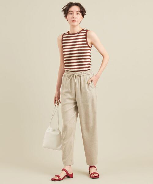 BEAUTY&YOUTH UNITED ARROWS(ビューティーアンドユースユナイテッドアローズ)の「BY プク2ラインスライダー サンダル ∴(サンダル・レディース・レッド/ライム/ブラック/ナチュラル・37/36h/37h/38/36)」の8枚目の写真