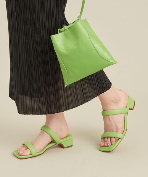 BEAUTY&YOUTH UNITED ARROWS（ビューティーアンドユースユナイテッドアローズ）の「BY プク2ラインスライダー サンダル（サンダル・レディース・ブラック/レッド/ライム/ナチュラル・38/36/37/36h/37h）」の17枚目の写真