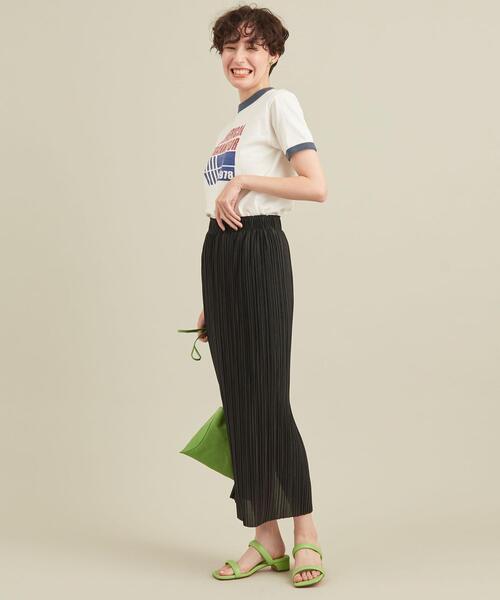 BEAUTY&YOUTH UNITED ARROWS（ビューティーアンドユースユナイテッドアローズ）の「BY プク2ラインスライダー サンダル（サンダル・レディース・ブラック/レッド/ライム/ナチュラル・38/36/37/36h/37h）」の20枚目の写真