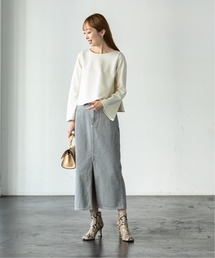 Noble（ノーブル）の「《追加》【WRANGLER】別注DENIMスカート