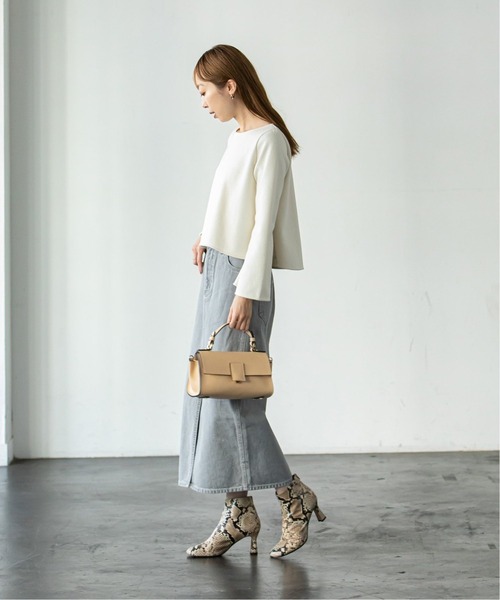 Noble（ノーブル）の「《追加》【WRANGLER】別注DENIMスカート◆（デニムスカート・レディース・ネイビー/グレー・SMALL/X-SMALL）」の6枚目の写真