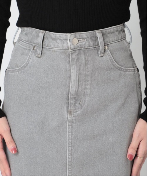 Noble（ノーブル）の「《追加》【WRANGLER】別注DENIMスカート◆（デニムスカート・レディース・ネイビー/グレー・SMALL/X-SMALL）」の14枚目の写真