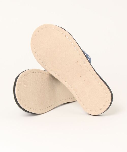 DONOBAN（ドノバン）の「ドット畳スリッパ[E]（その他シューズ・レディース・ホワイト/ブルー・ONESIZE）」の4枚目の写真