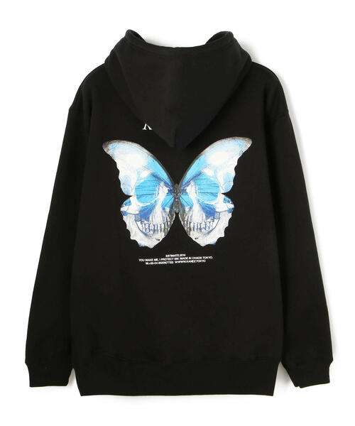 KaneZ（ケインズ）の「KaneZ/ケインズ/S.MORPHO L/S T（パーカー・レディース・ホワイト/ブラック・FREE）」の5枚目の写真