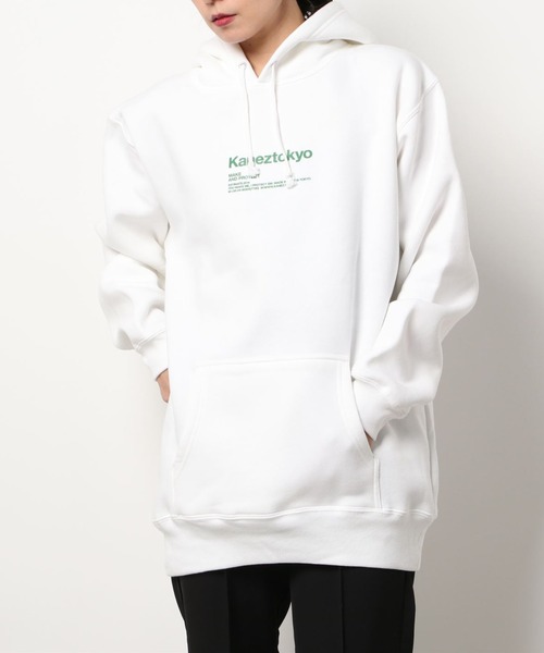 KaneZ（ケインズ）の「KaneZ/ケインズ/S.MORPHO L/S T（パーカー・レディース・ホワイト/ブラック・FREE）」の8枚目の写真