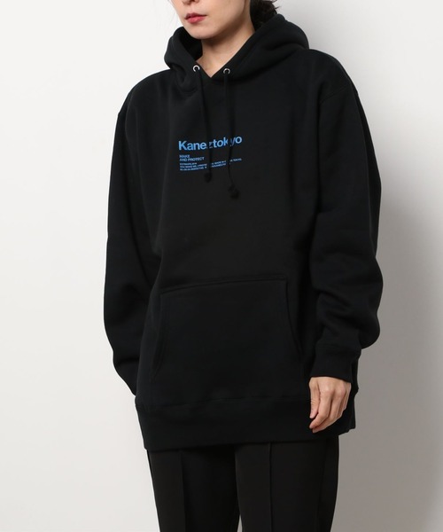 KaneZ（ケインズ）の「KaneZ/ケインズ/S.MORPHO L/S T（パーカー・レディース・ホワイト/ブラック・FREE）」の6枚目の写真