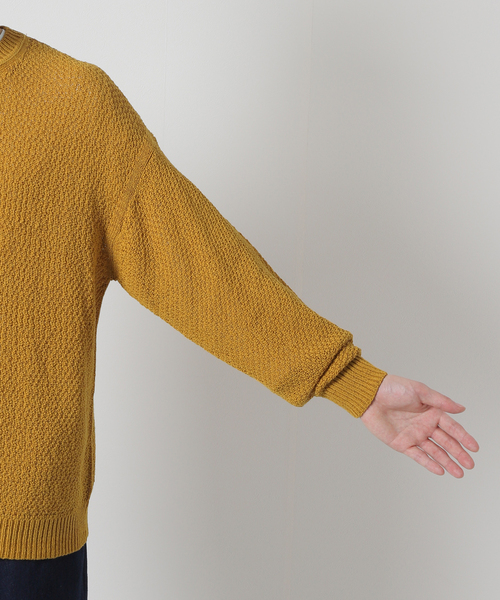 セール】【j.s.homestead】LINEN MIX TAPE YARN クルーネック