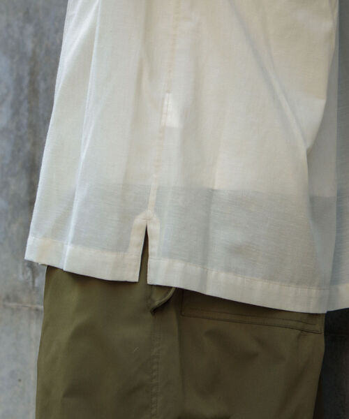 GLOSTER（グロスター）の「【WORK ABOUT/ワークアバウト】TROPICAL SHIRT トロピカルオープンカラーシャツ（シャツ/ブラウス・メンズ・キナリ/ブラック/グリーン/グレイッシュブルー・MEDIUM/LARGE）」の20枚目の写真