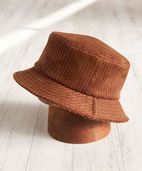 mko10426- Corduroy Slit Bucket Hat ハット