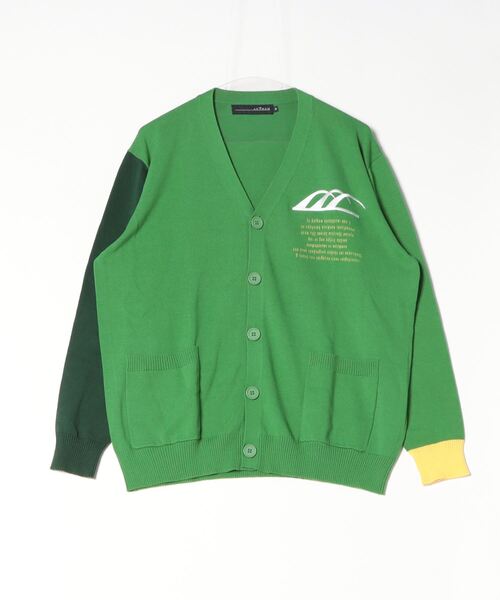 ROYAL FLASH（ロイヤルフラッシュ）の「anThem / アンセム/ニットカーディガン（カーディガン/ボレロ・メンズ・グリーン/ブラック/ブルー/モスグリーン・LARGE/X-LARGE/M）」の4枚目の写真