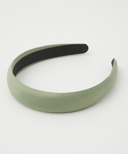 RODEO CROWNS WIDE BOWL(ロデオクラウンズワイドボウル)の「サテンVOLUMEカチューシャ(カチューシャ・レディース・グリーン/キャメル/ブラック・FREE)」の13枚目の写真