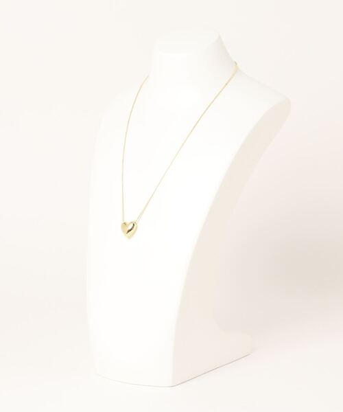 Birthday room(バースデイルーム)の「ハートモチーフネックレス / heart motif necklace(ネックレス・レディース・シルバー/ゴールド・FREE)」の4枚目の写真