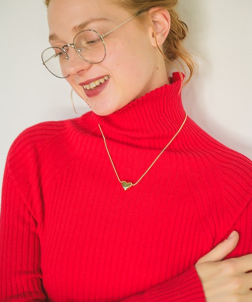 Birthday room(バースデイルーム)の「ハートモチーフネックレス / heart motif necklace(ネックレス・レディース・シルバー/ゴールド・FREE)」の21枚目の写真