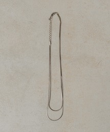 【fiw.】スネーク２連ネックレス