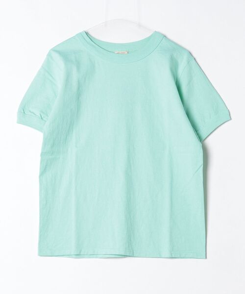 Goodwear(Since1983)（グッドウェア）の「S/S RINGER TEE / ショートスリーブ リンガーT（Tシャツ/カットソー・メンズ・ホワイト/ホワイト×グリーン/ホワイト×ブラック/ホワイト×ネイビー/グレー系その他3/ライトブルー/オレンジ系その他/パープル系その他/スミクロ/ネイビー/ナチュラル/グレー系その他/ブラック/スカイブルー/グレー系その他5/ミント・MEDIUM/X-LARGE/LARGE）」の11枚目の写真