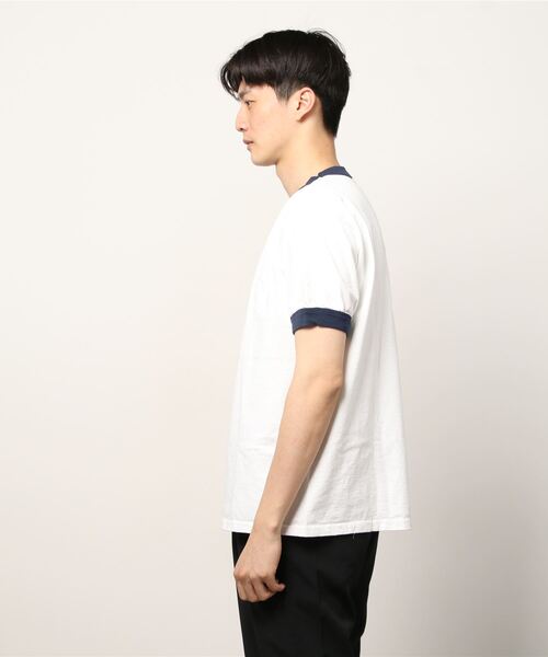 売れ筋商品|||Goodwear/ S/S RINGER TEE / ショートスリーブ リンガー T USED BLACK グッドウェア Tシャツ 半袖 ヘビーウェイト COUPON配布中 GOODWEAR【グッドウェア】 - S/S RINGER TEE / ショートスリーブ