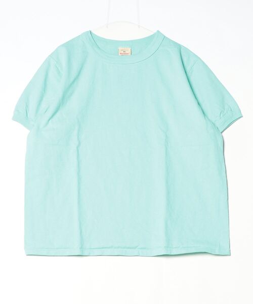 Goodwear(Since1983)（グッドウェア）の「S/S RINGER TEE / ショートスリーブ リンガーT（Tシャツ/カットソー・メンズ・ホワイト/ホワイト×グリーン/ホワイト×ブラック/ホワイト×ネイビー/グレー系その他3/ライトブルー/オレンジ系その他/パープル系その他/スミクロ/ネイビー/ナチュラル/グレー系その他/ブラック/スカイブルー/グレー系その他5/ミント・MEDIUM/X-LARGE/LARGE）」の12枚目の写真
