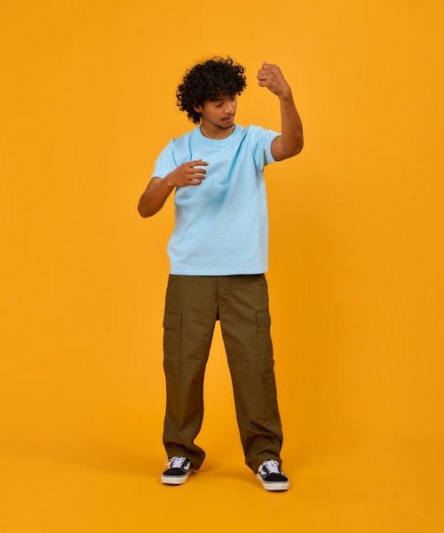 Goodwear(Since1983)（グッドウェア）の「S/S RINGER TEE / ショートスリーブ リンガーT（Tシャツ/カットソー・メンズ・ホワイト/ホワイト×グリーン/ホワイト×ブラック/ホワイト×ネイビー/グレー系その他3/ライトブルー/オレンジ系その他/パープル系その他/スミクロ/ネイビー/ナチュラル/グレー系その他/ブラック/スカイブルー/グレー系その他5/ミント・MEDIUM/X-LARGE/LARGE）」の20枚目の写真