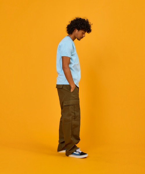 Goodwear(Since1983)（グッドウェア）の「S/S RINGER TEE / ショートスリーブ リンガーT（Tシャツ/カットソー・メンズ・ホワイト/ホワイト×グリーン/ホワイト×ブラック/ホワイト×ネイビー/グレー系その他3/ライトブルー/オレンジ系その他/パープル系その他/スミクロ/ネイビー/ナチュラル/グレー系その他/ブラック/スカイブルー/グレー系その他5/ミント・MEDIUM/X-LARGE/LARGE）」の19枚目の写真