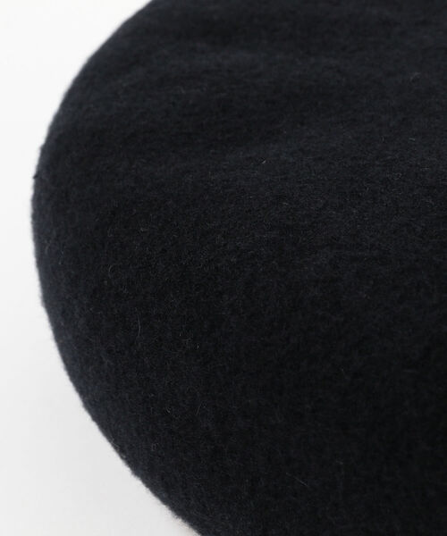 Ray BEAMS（レイビームス）の「Ray BEAMS / ウール バスク ベレー帽（ハンチング/ベレー帽・レディース・ブラック/ベージュ/ラベンダー・ONE SIZE）」の8枚目の写真