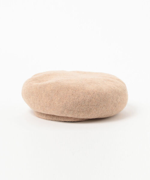 Ray BEAMS（レイビームス）の「Ray BEAMS / ウール バスク ベレー帽（ハンチング/ベレー帽・レディース・ブラック/ベージュ/ラベンダー・ONE SIZE）」の10枚目の写真