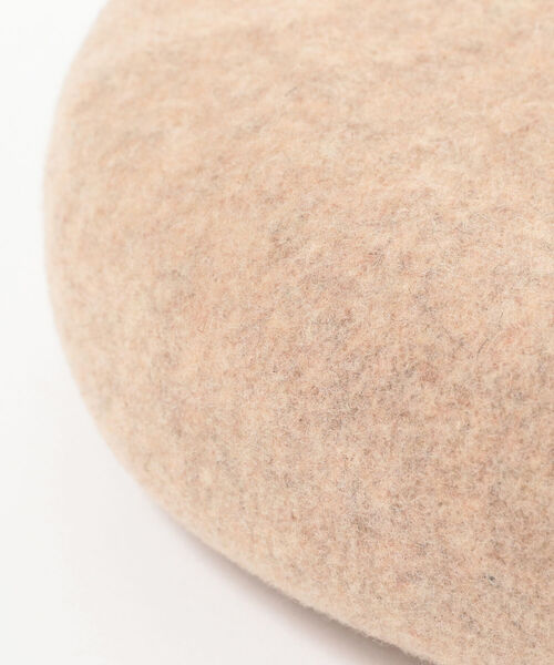 Ray BEAMS（レイビームス）の「Ray BEAMS / ウール バスク ベレー帽（ハンチング/ベレー帽・レディース・ブラック/ベージュ/ラベンダー・ONE SIZE）」の11枚目の写真