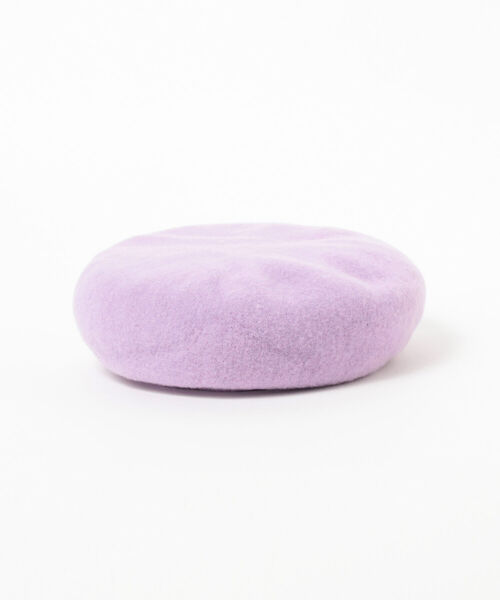 Ray BEAMS（レイビームス）の「Ray BEAMS / ウール バスク ベレー帽（ハンチング/ベレー帽・レディース・ブラック/ベージュ/ラベンダー・ONE SIZE）」の13枚目の写真