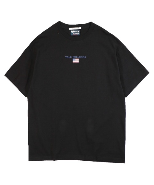 SUNNY SPORTS(サニースポーツ)の「SUNNY SPORTS / サニースポーツ YALE AMERICAN FLAG SS TEE イェール大学 アメリカンフラッグTシャツ(Tシャツ/カットソー・メンズ・ネイビー/ブラック/ライトグレー/ホワイト・MEDIUM/XX-LARGE/X-LARGE/LARGE)」の3枚目の写真
