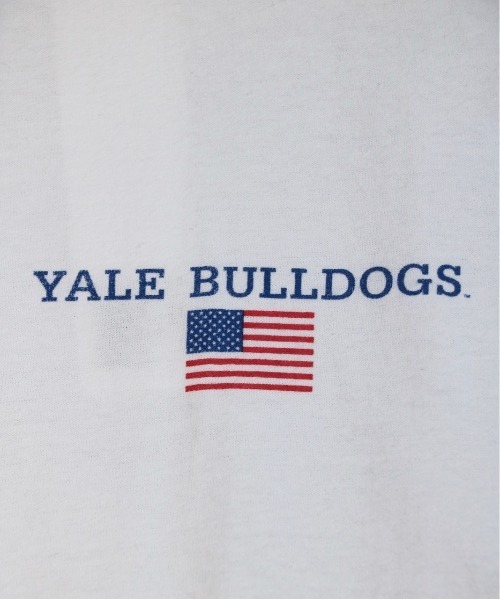 SUNNY SPORTS(サニースポーツ)の「SUNNY SPORTS / サニースポーツ YALE AMERICAN FLAG SS TEE イェール大学 アメリカンフラッグTシャツ(Tシャツ/カットソー・メンズ・ネイビー/ブラック/ライトグレー/ホワイト・MEDIUM/XX-LARGE/X-LARGE/LARGE)」の6枚目の写真