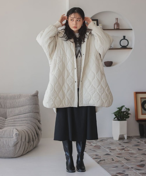 DONOBAN（ドノバン）の「ソフトタッチキルトコート（その他アウター