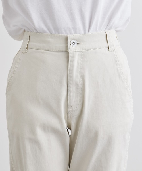 PUAL CE CIN（ピュアルセシン）の「ストレッチデニムパンツ（デニムパンツ・レディース・インディゴブルー/ブルー/アイボリー・FREE）」の12枚目の写真