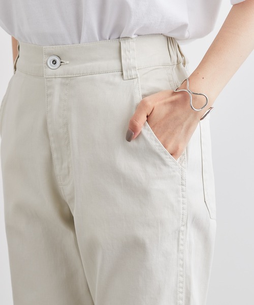 PUAL CE CIN（ピュアルセシン）の「ストレッチデニムパンツ（デニムパンツ・レディース・インディゴブルー/ブルー/アイボリー・FREE）」の18枚目の写真