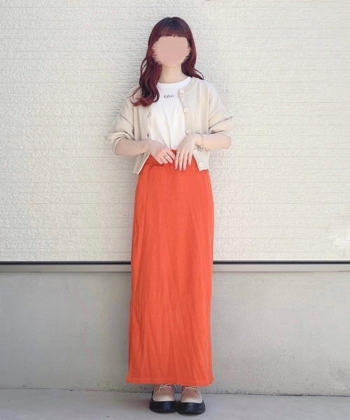 WEGO（ウィゴー）の「WEGO/2WAYパフスリーブカーディガン（カーディガン/ボレロ・レディース・グリーン/アイボリー・FREE）」の10枚目の写真