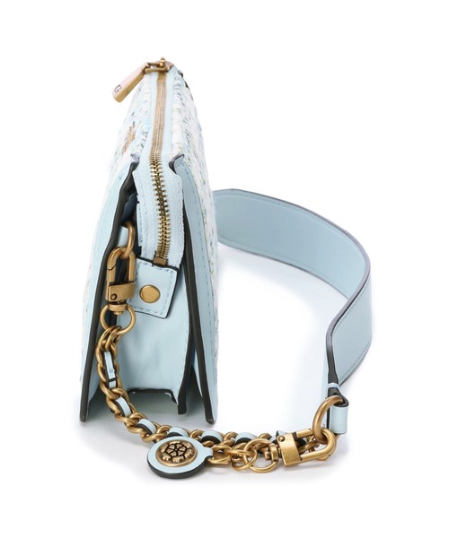 Guess（ゲス）の「ABEY Multi Compartment Shoulder Bag（ショルダーバッグ・レディース・ブルー・ONE SIZE）」の5枚目の写真