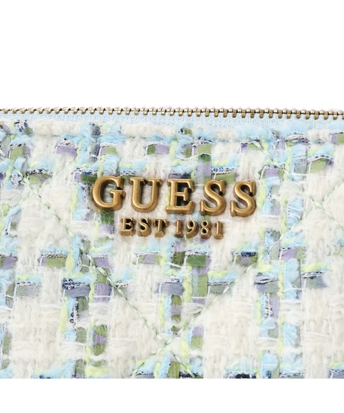 Guess（ゲス）の「ABEY Multi Compartment Shoulder Bag（ショルダーバッグ・レディース・ブルー・ONE SIZE）」の6枚目の写真