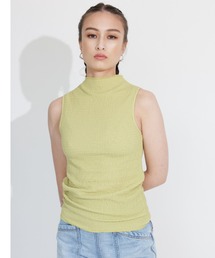 ALEXIA STAM | Sleeveless High Neck Top/スリーブレスハイネックトップ(Tシャツ/カットソー)