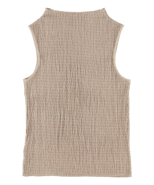 ALEXIA STAM(アリシアスタン)の「Sleeveless High Neck Top/スリーブレスハイネックトップ(Tシャツ/カットソー・レディース・ベージュ/オフホワイト/グリーン系その他・FREE)」の20枚目の写真