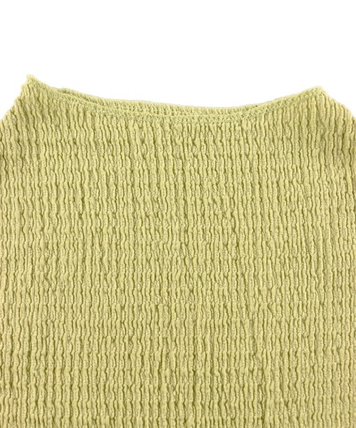 ALEXIA STAM(アリシアスタン)の「Sleeveless High Neck Top/スリーブレスハイネックトップ(Tシャツ/カットソー・レディース・ベージュ/オフホワイト/グリーン系その他・FREE)」の7枚目の写真