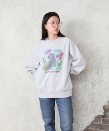 Common Noun（コモン ナウン）の「Common Noun/Flower Shiomi Wada 裏起毛クルースウェット（スウェット・メンズ）」