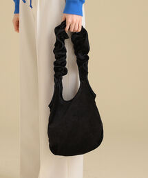 Ray BEAMS | HELOYSE / クラッシュ ベロア トートバッグ(トートバッグ)