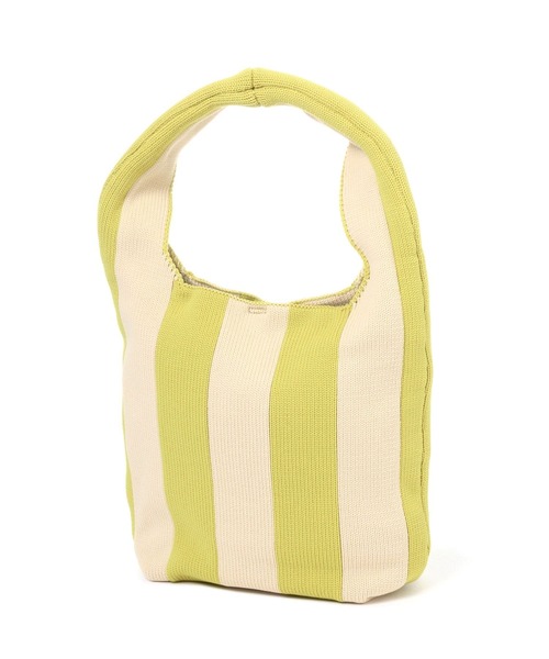 studio CLIP（スタディオクリップ）の「軽いニットトートバッグ（トートバッグ・レディース・ブラック/ネイビー/イエロー/グリーン・FREE）」の4枚目の写真