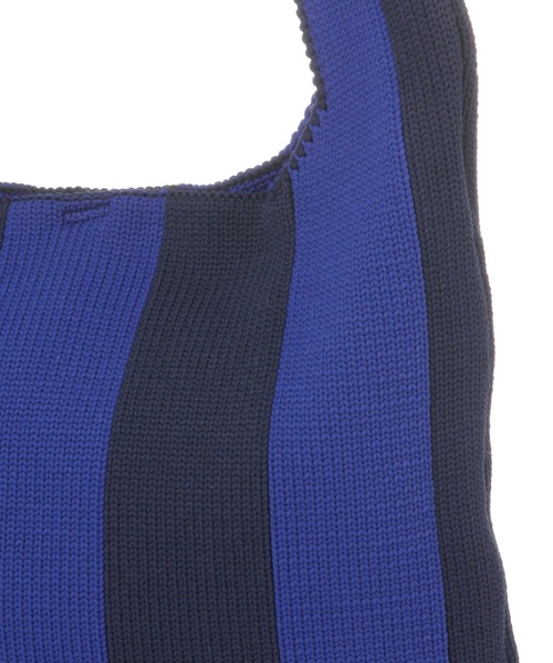 studio CLIP（スタディオクリップ）の「軽いニットトートバッグ（トートバッグ・レディース・ブラック/ネイビー/イエロー/グリーン・FREE）」の17枚目の写真